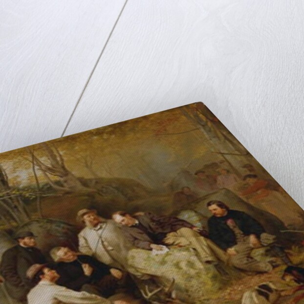 Claiming the Shot: After the Hunt in the Adirondacks, 1865 by John George Brown