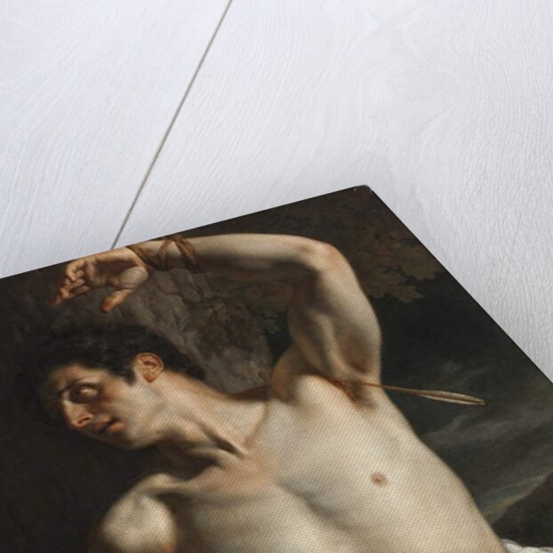 St. Sebastian by Hippolyte (1797-1856) Delaroche