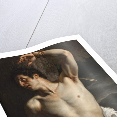 St. Sebastian by Hippolyte (1797-1856) Delaroche