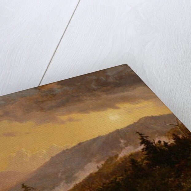 Sunset after a Storm in the Catskill Mountains, c.1860 by Jasper Francis Cropsey