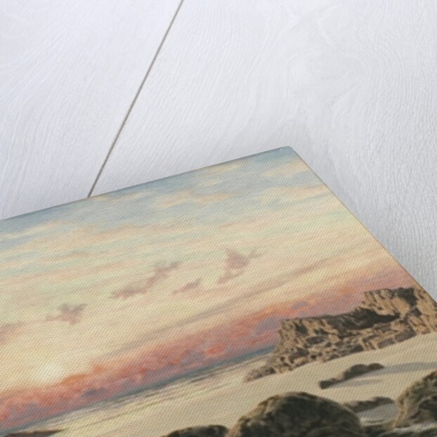 Bude Sands at Sunset, 1874 by John Brett