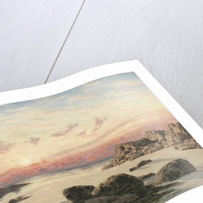 Bude Sands at Sunset, 1874 by John Brett