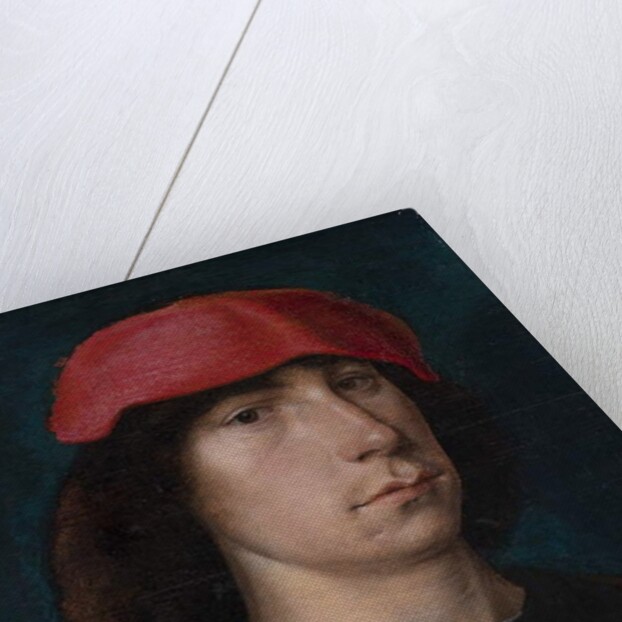 A Young Man in a Red Cap, c.1512 by Michiel Sittow