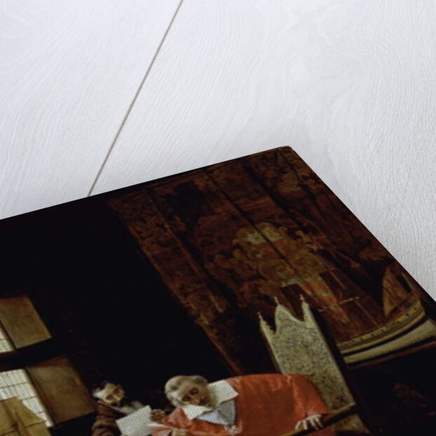 The Cardinal's Leisure by Charles Edouard Delort