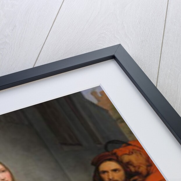 Marguerite Leaving Church, 1838 by Ary Scheffer