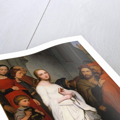 Marguerite Leaving Church, 1838 by Ary Scheffer