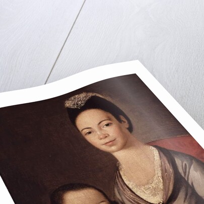 Mrs. Aaron Lopez and her son, Joshua, 1772/73 by Gilbert Stuart