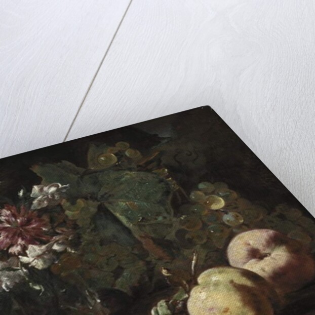 Still Life of Fruit and Flowers, 1670-80 by Abraham Brueghel