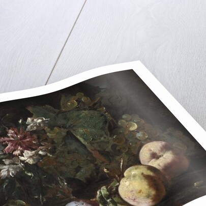 Still Life of Fruit and Flowers, 1670-80 by Abraham Brueghel