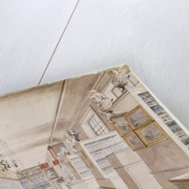 The Long Room, Interior of Front Room in Peale's Museum, 1822 by Charles Willson Peale