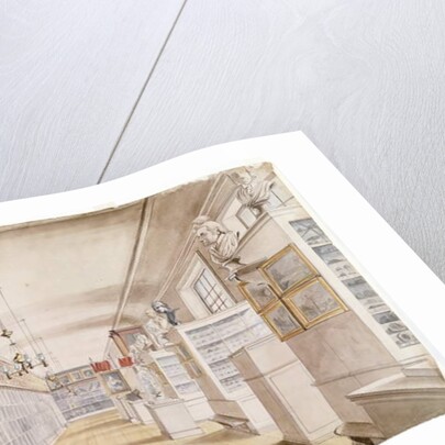 The Long Room, Interior of Front Room in Peale's Museum, 1822 by Charles Willson Peale