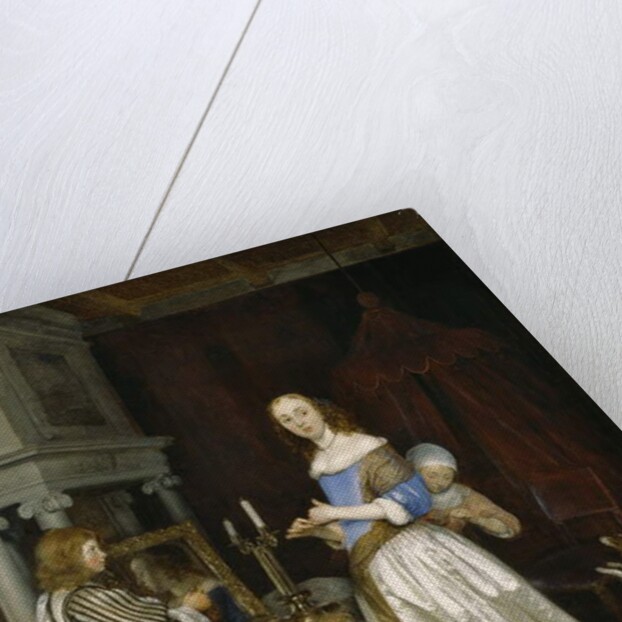 Lady at her Toilette, c.1660 by Gerard ter Borch or Terborch