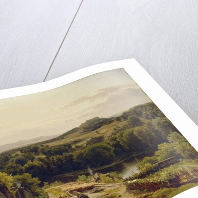 Landscape in the Harz Mountains, 1854 by Thomas Worthington Whittredge