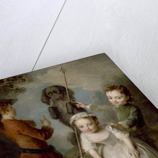 Playing Soldier, c.1743 by Philippe Mercier