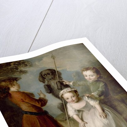 Playing Soldier, c.1743 by Philippe Mercier