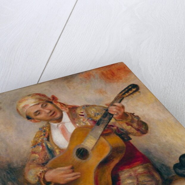 The Spanish Guitarist, 1894 by Pierre Auguste Renoir