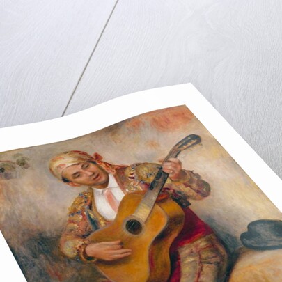 The Spanish Guitarist, 1894 by Pierre Auguste Renoir