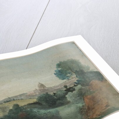 Saint Peter's seen from the Campagna, c.1850 by George Snr. Inness