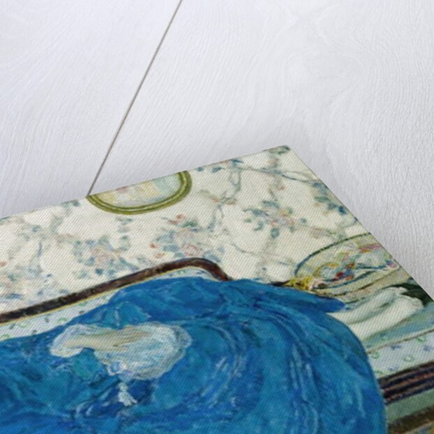 The Blue Gown, 1917 by Frederick Carl Frieseke