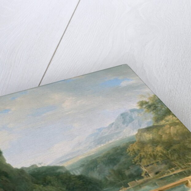 Landscape of Ancient Greece, 1786 by Pierre Henri de Valenciennes