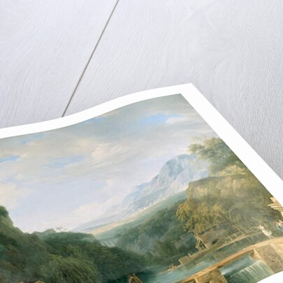 Landscape of Ancient Greece, 1786 by Pierre Henri de Valenciennes