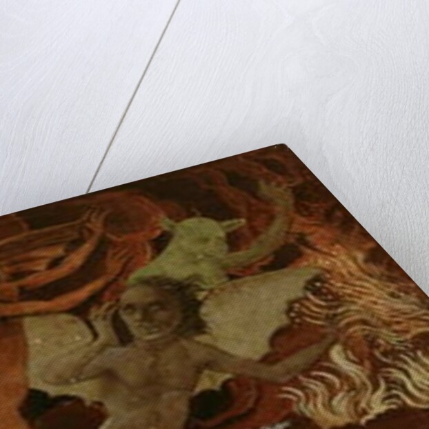 St. Michael and the Angels at War with the Devil by Domenico (1449-94) Ghirlandaio