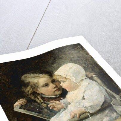 The Young Artist, 1885 by Ellen Kendall Baker