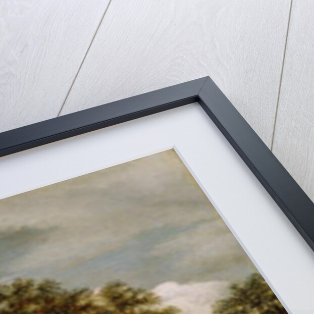 A River Scene, 1658 by Meindert Hobbema