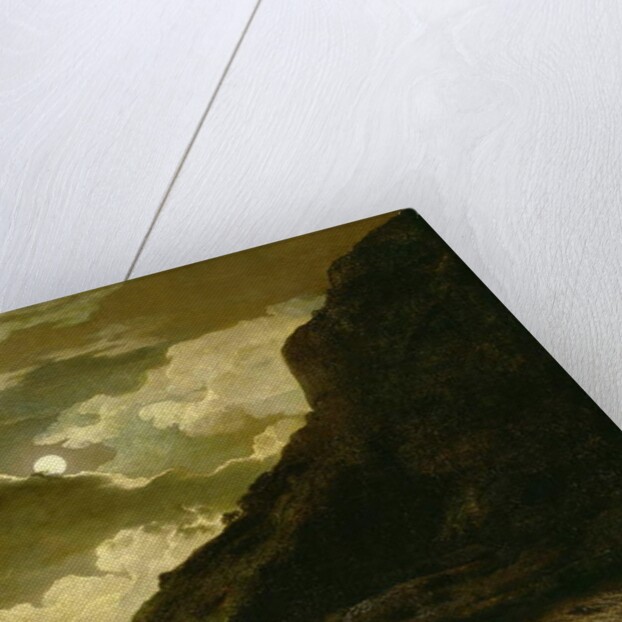 Matlock Tor by Moonlight, c.1778 by Joseph Wright of Derby