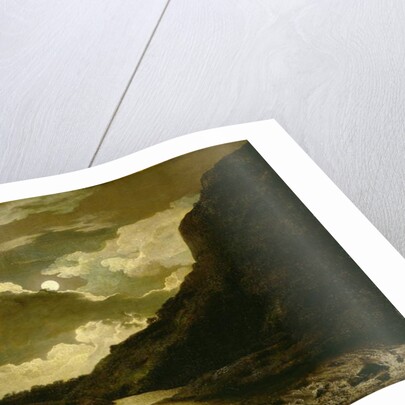 Matlock Tor by Moonlight, c.1778 by Joseph Wright of Derby