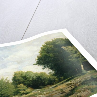 Clearing in the Woods, 1865 by Pierre Auguste Renoir