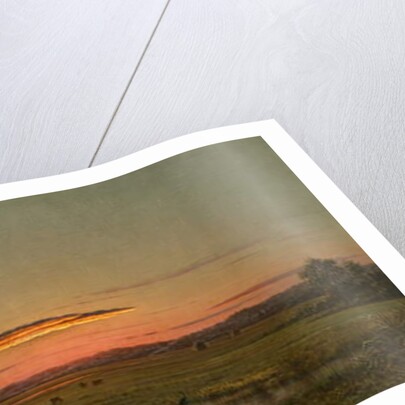 Sunset, c.1880 by Martin Johnson Heade