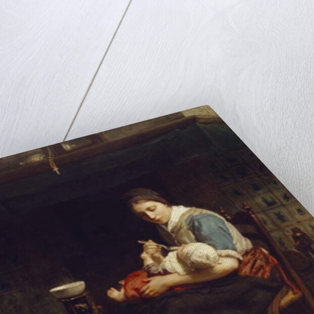 The Cottage Madonna, c.1867 by Jozef Israels