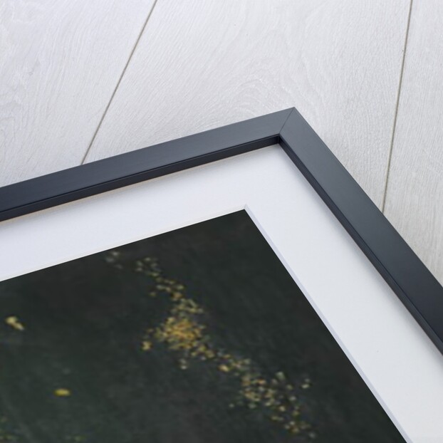 Nocturne en noir et or, la fusée qui retombe, 1875 by James Abbott McNeill Whistler