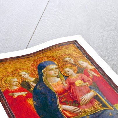 Madonna and Child with Angels, c.1425 by Fra Angelico