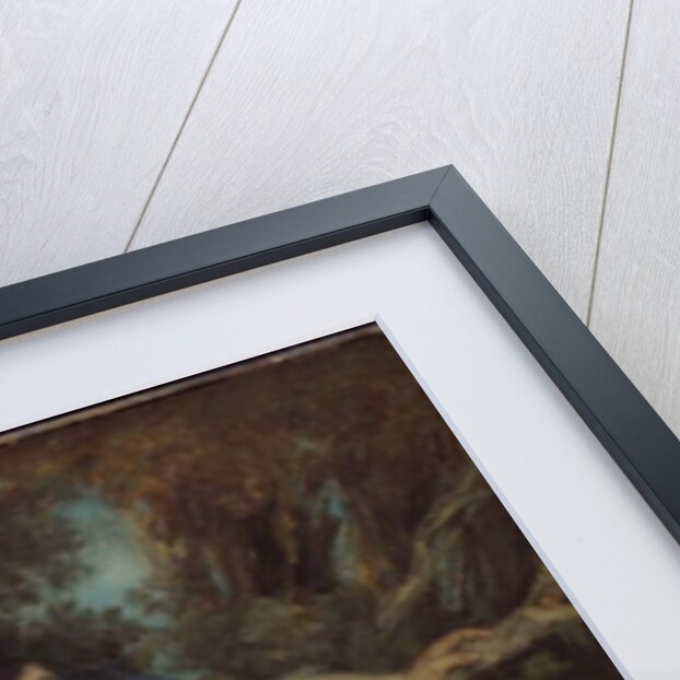 Bather Sleeping by a Brook, 1845 by Gustave Courbet