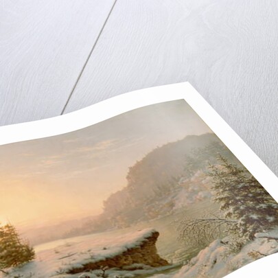 Winter Landscape, 1878 by Mortimer L. Smith