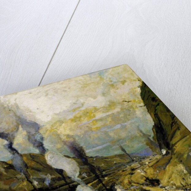 Culebra Cut, 1913 by Jonas Lie