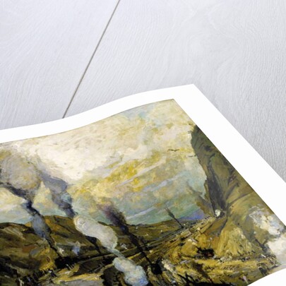 Culebra Cut, 1913 by Jonas Lie