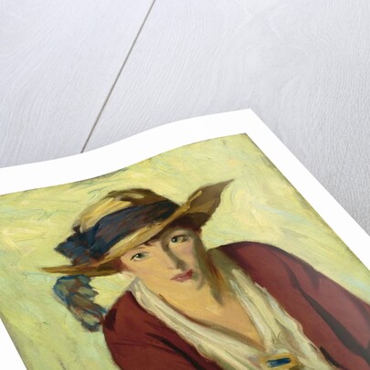 The Beach Hat, 1914 by Robert Cozad Henri