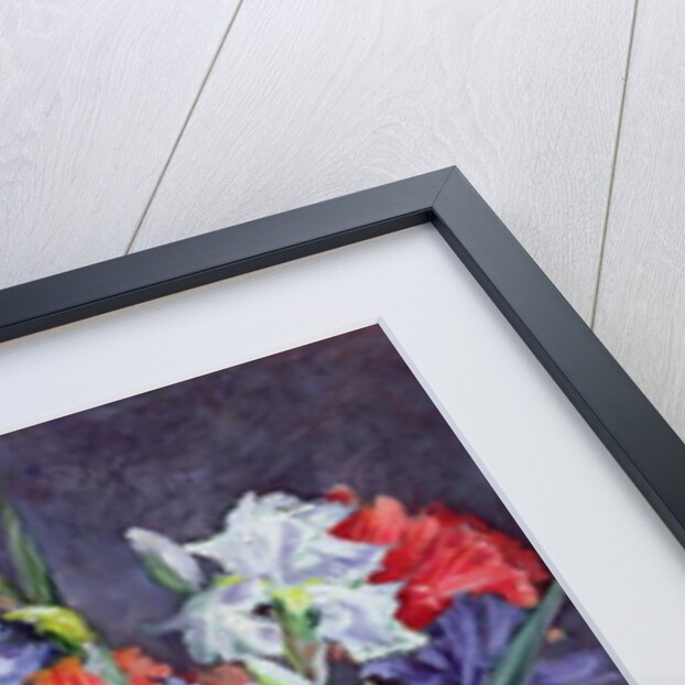 Poppies and Irises, 1991 by Anthea Durose