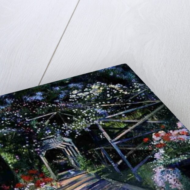 The Rose Trellis, Bedfield, 1996 by Timothy Easton