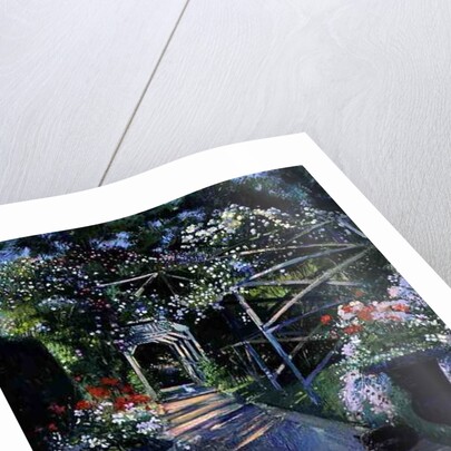 The Rose Trellis, Bedfield, 1996 by Timothy Easton