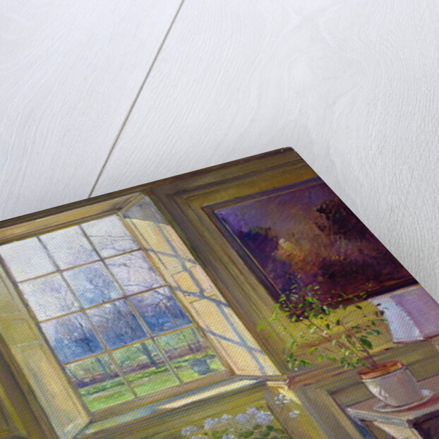 Spring Light and The Tangerine Trees, 1994 by Timothy Easton