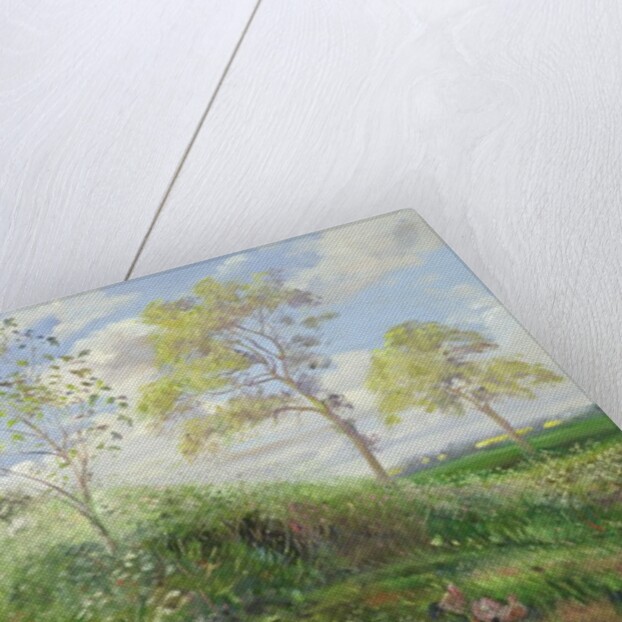 Cow Parsley Hill, 1991 by Timothy Easton