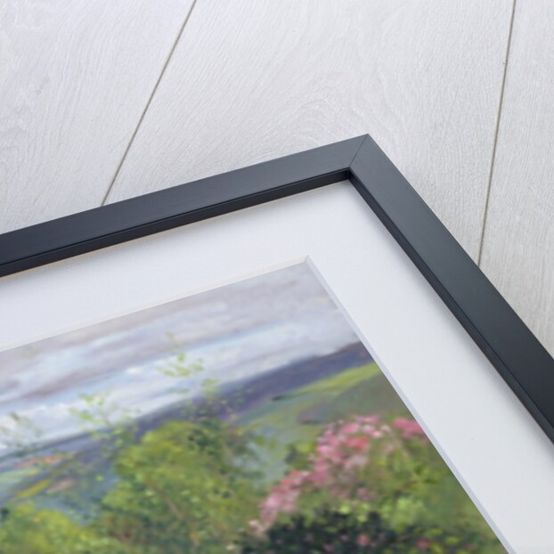 Thatching the Summer House, Lanhydrock House, Cornwall, 1993 by Timothy Easton