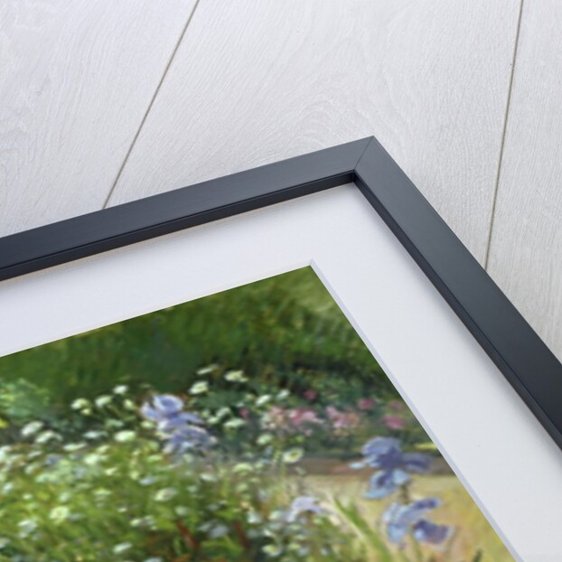 Irises and Oxeye Daisies, 1997 by Timothy Easton