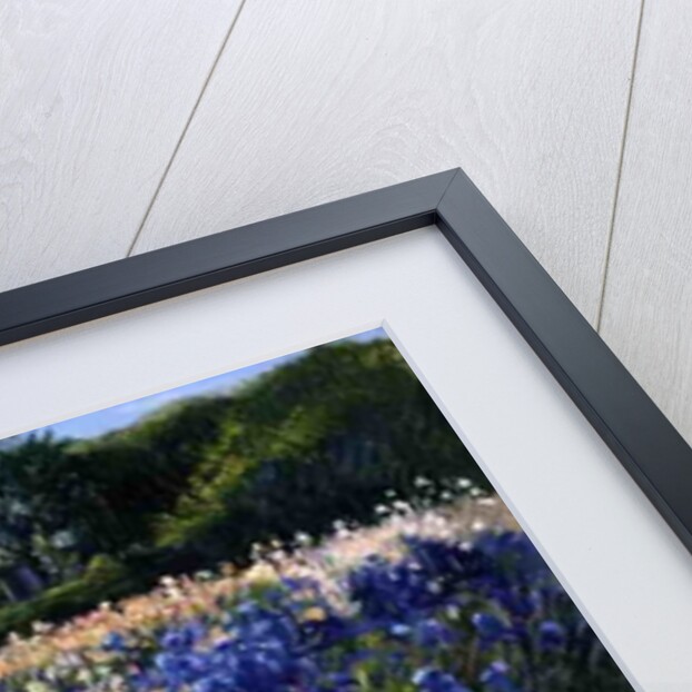 Above the Blue Irises by Timothy Easton