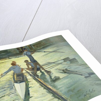 Sunset Raft by Timothy Easton