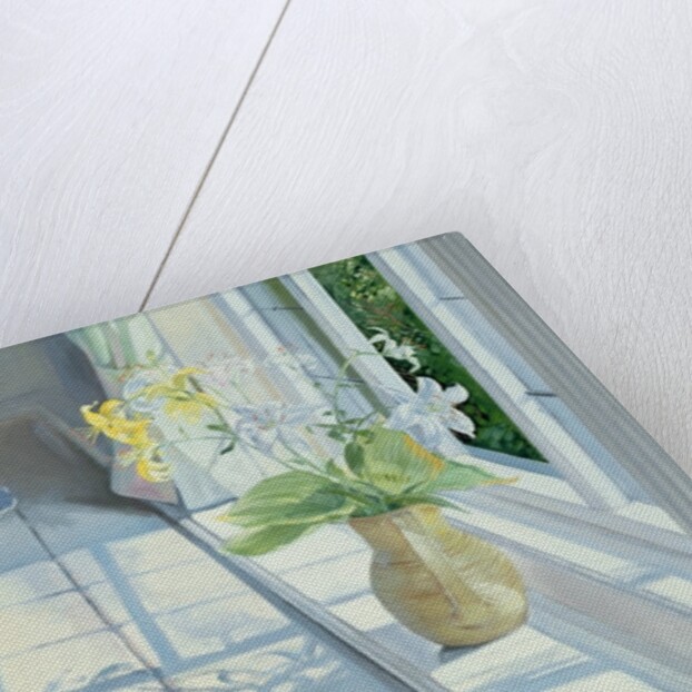 Lilies and a Straw Hat by Timothy Easton